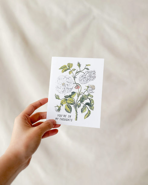 You're in my Thoughts Card
